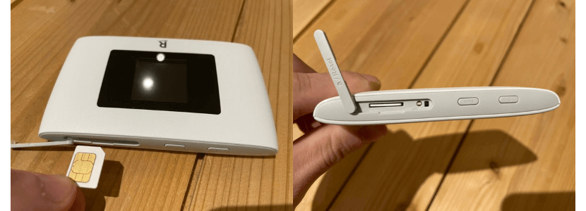 Rakuten WiFi Pocket ホワイトPC/タブレット